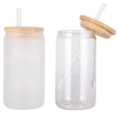 16oz Wifey, Wife, Mothers Day, Valentines Day custom Sublimation Printed Clear or Frost Glass Tumbler, Mug, Jar Cup