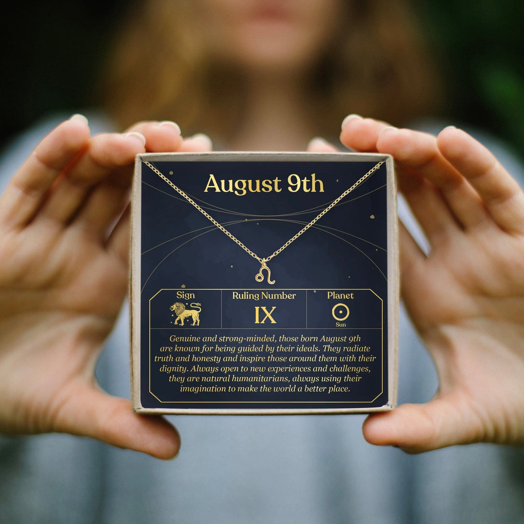 August 9th Leo Necklace