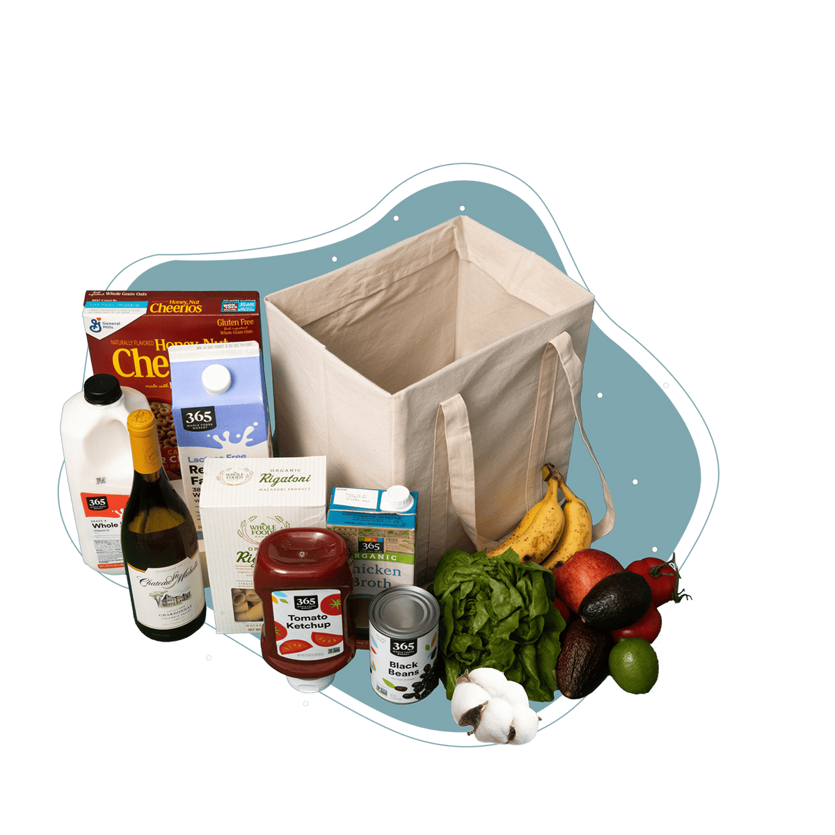 Collapsible Grocery Shopping Bags